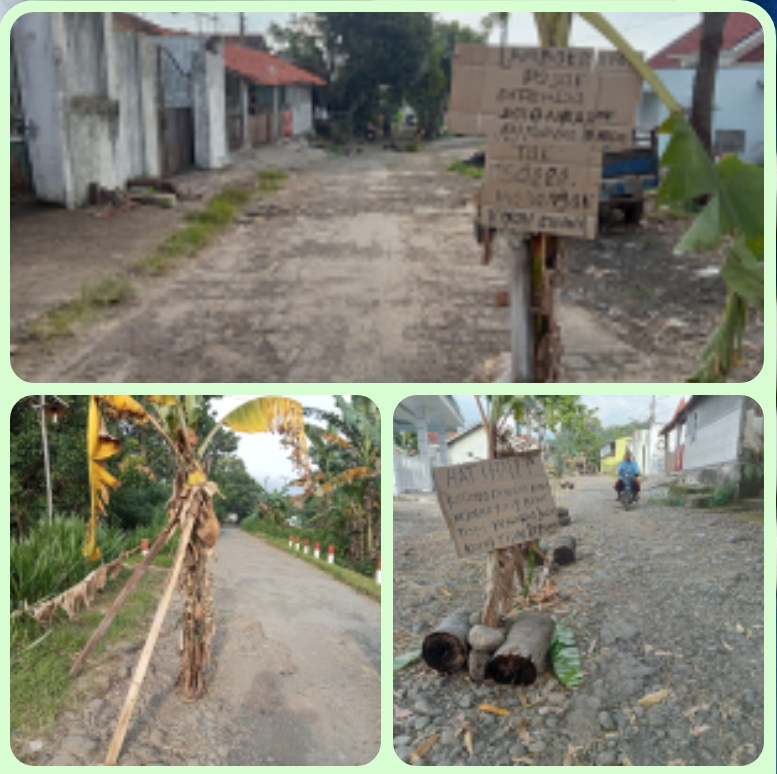 Viralnya Vidio Jalan di Deesa Gondosuli Yang di Beri Judul Aksi Penghijauan Gondosuli,Menuai Respon Publik