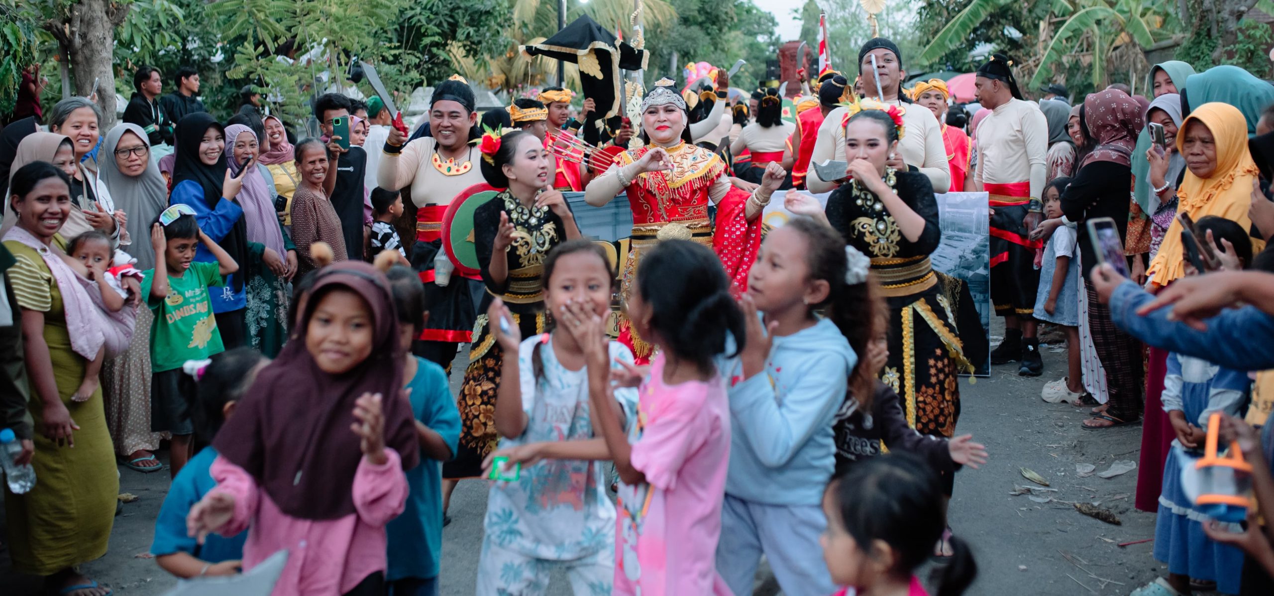 Dharmayatra Sang Hayam Wuruk Sihir Warga Probolinggo, Ning Maria di Balik Konsep Lima Defile