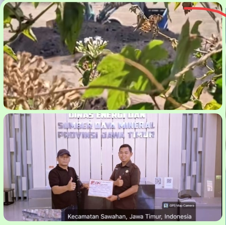Diduga Tambang di Luar Koordinat dan Kawasan Hutan, LSM KPK Nusantara Probolinggo Raya Laporkan PT Ussy Persada Group ke Dinas ESDM Jatim