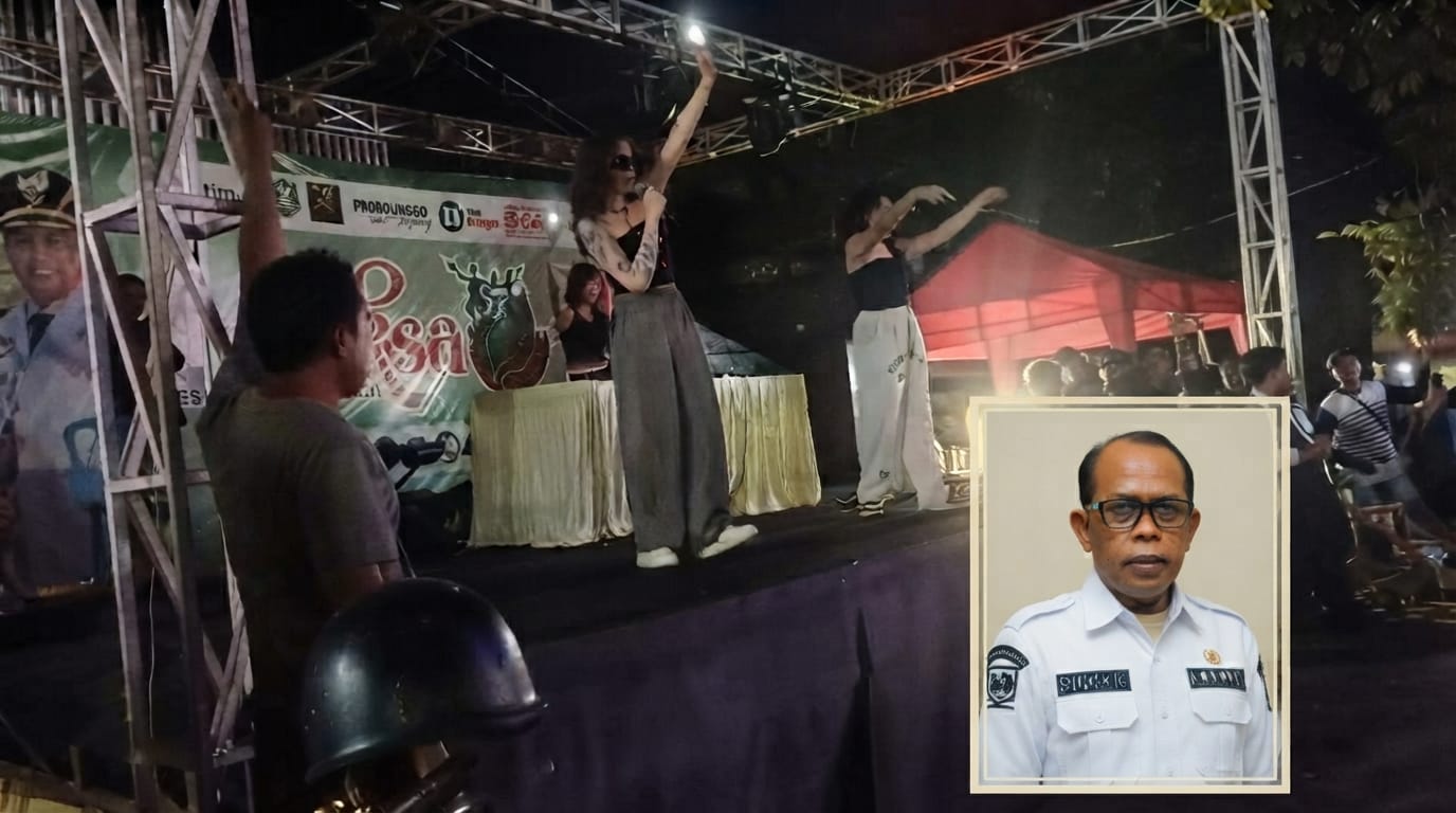 Polemik Panggung DJ Seksi di Pesta Rakyat Kraksaan, DKUPP Probolinggo Bungkam Soal Perizinan