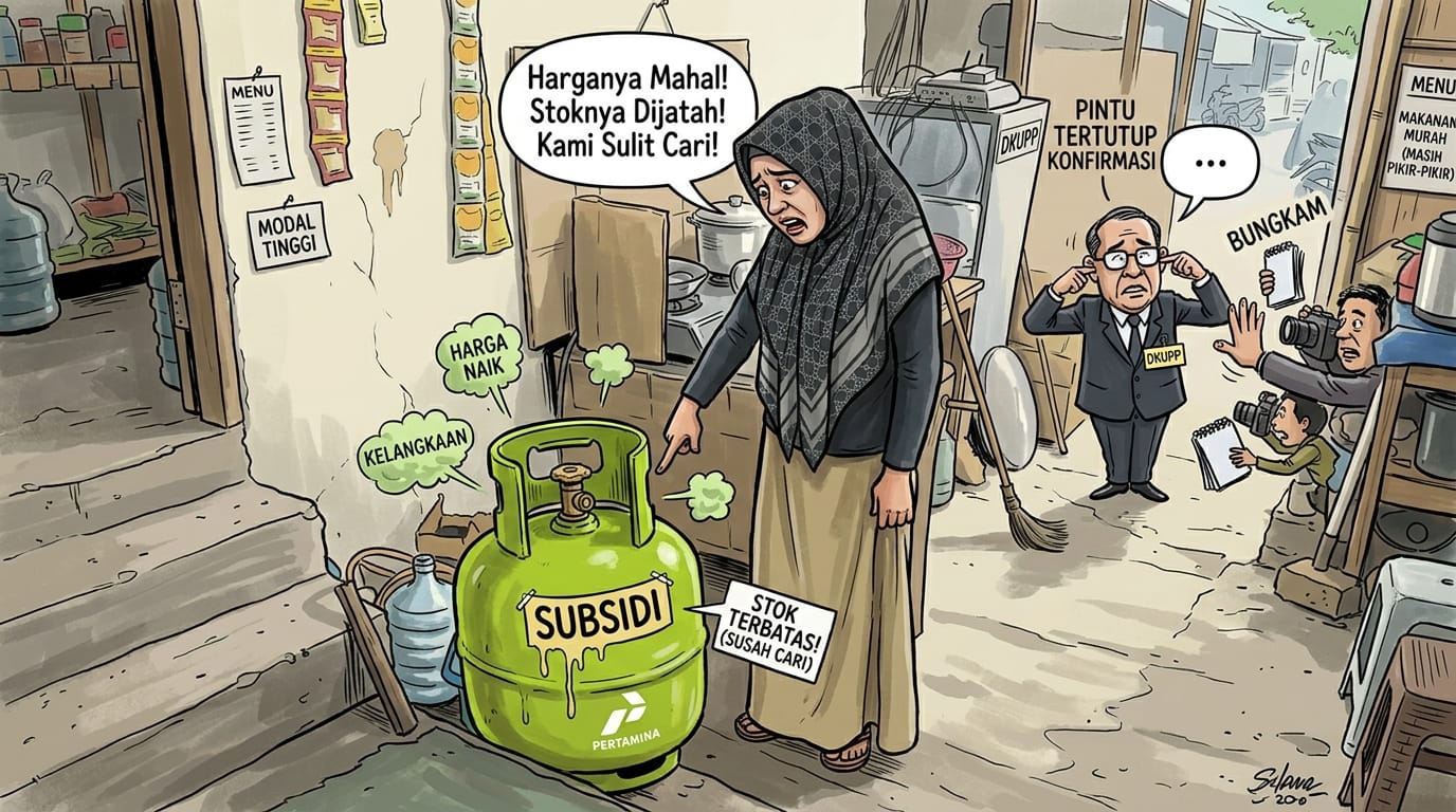Terpaksa Berburu Antar-Desa Demi Gas Melon, Respons DKUPP Probolinggo Belum Ada