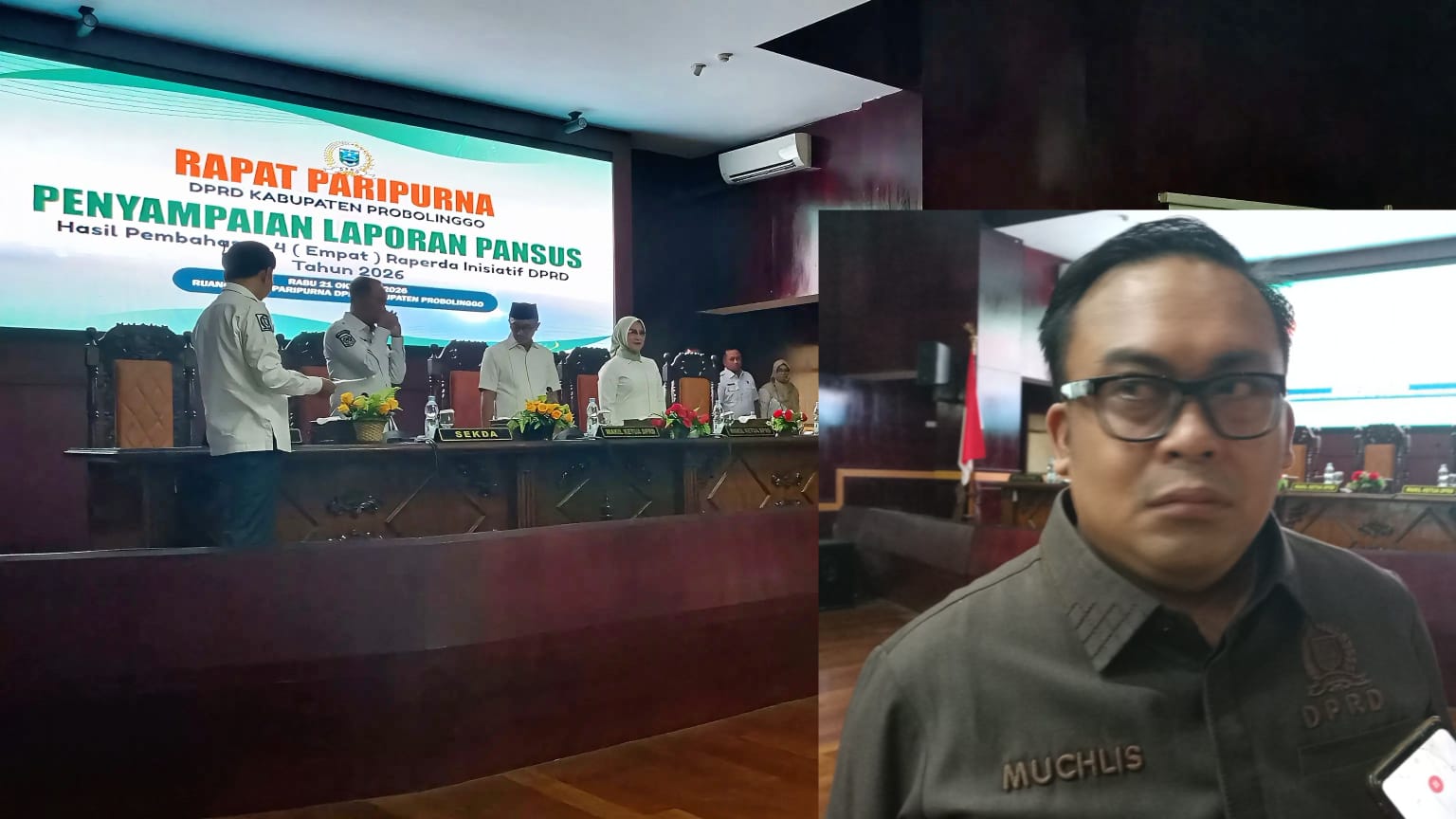 Sekda Ugas Irwanto Tertangkap Kamera Terima Telepon Saat Paripurna, Muchlis Politisi PKB Sentil Marwah Dewan