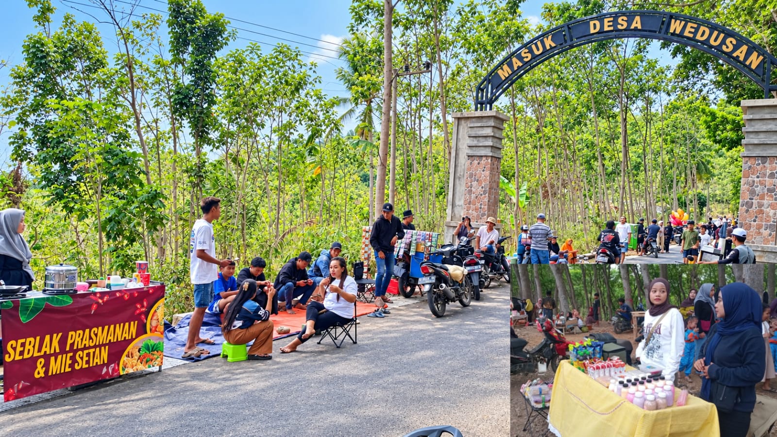 Puluhan Tahun Buram, Warga Desa Wedusan Akui Baru Merasakan Jalan Mulus dan Pasar Ramai di Era Gus Haris